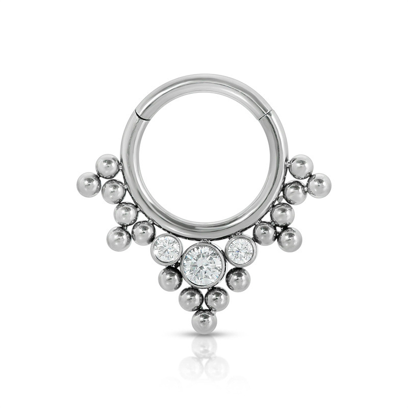 Golden white zirconium