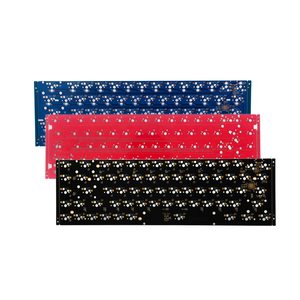 แป้นพิมพ์ PCB แบบกลไกสำหรับเครื่องเข้ารหัสแบบหมุนแกนสีดำ FR4แก้ว PCB - Product Image 4