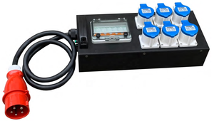 Caja de distribución de energía de escenario, Entrada 5P 32A 6x16A CEE