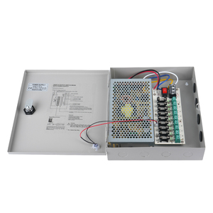 12V10A9CH集中セキュリティLEDSwitching電源ボックス12V DCシングル出力100W/200W電源110V入力12V10APowerアダプタ - Product Image 1