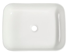 磁器工業用洗面台スリムエッジ長方形カウンターシンクカウンタートップボウル容器シンク - Product Image 3