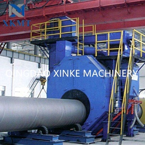Metal yüzey temizliği için Motor Motor şanzıman çekirdek bileşenleri ile çelik boru temizleme aşındırıcı Blast kumlama makinesi - Product Image 6