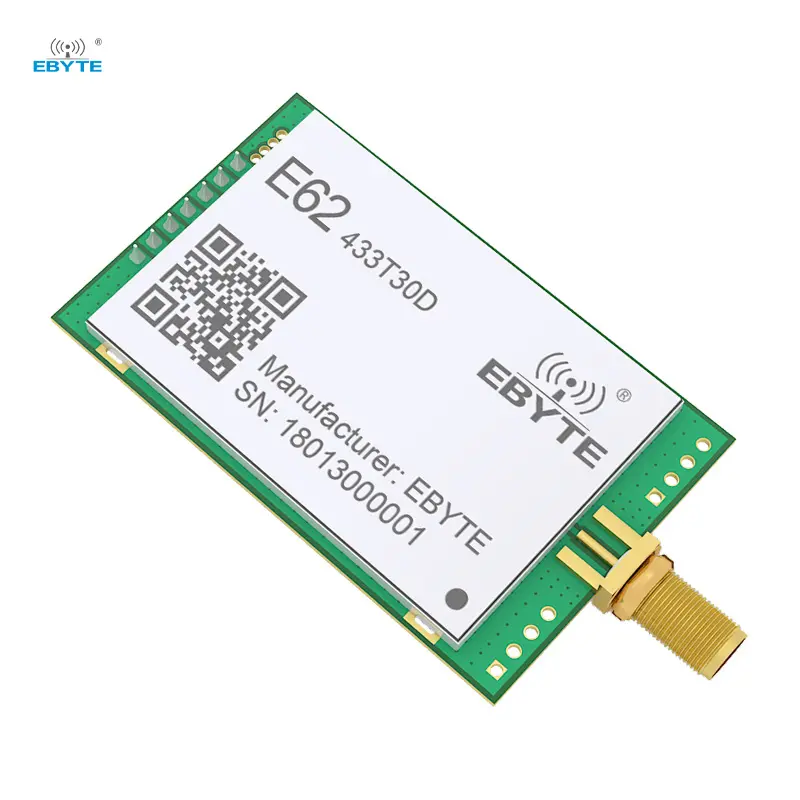 Full 433mE62-433T30D Wireless Audio Video Transmitter And Receiver Lorawan Nicer Infrared D203s 433mhz Rf Module Motion Sensor