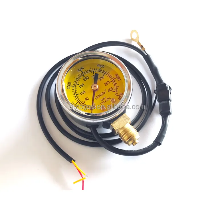 Manómetro de gas natural cng, indicador de presión automático de inyección de dirección de Gas, promoción CB03