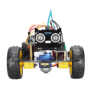 Eparthub ESP8266 12E programmabile IDE Robot intelligente Robot Robot Robot con sfera di rullo di guida 2Matic ruote per la formazione Maker - Product Image 1