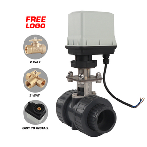 AC110V/220V válvula eléctrica actuador de Control válvula de bola de latón personalizada ODM DN15 DN20 DN25 DN32 válvulas de Control - Product Image 5