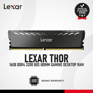Lexar Thor DDR4 RAM 8GB/16GB 3200 MHz, DRAM 288 Pin Memory Desktop UDIMM, XMP 2.0 memoria del Computer (LD4BU016G-R3200GDXG) - Product Image 3