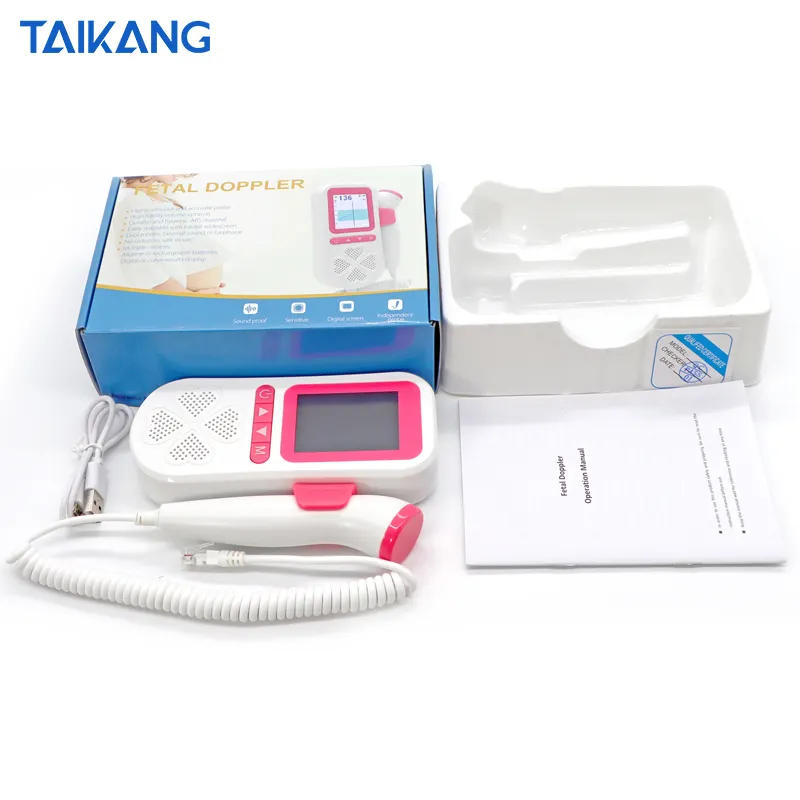 深圳メーカープロ医療用Obstetric Device Baby Heartbeat Sound Detect Monitor Fetal Doppler