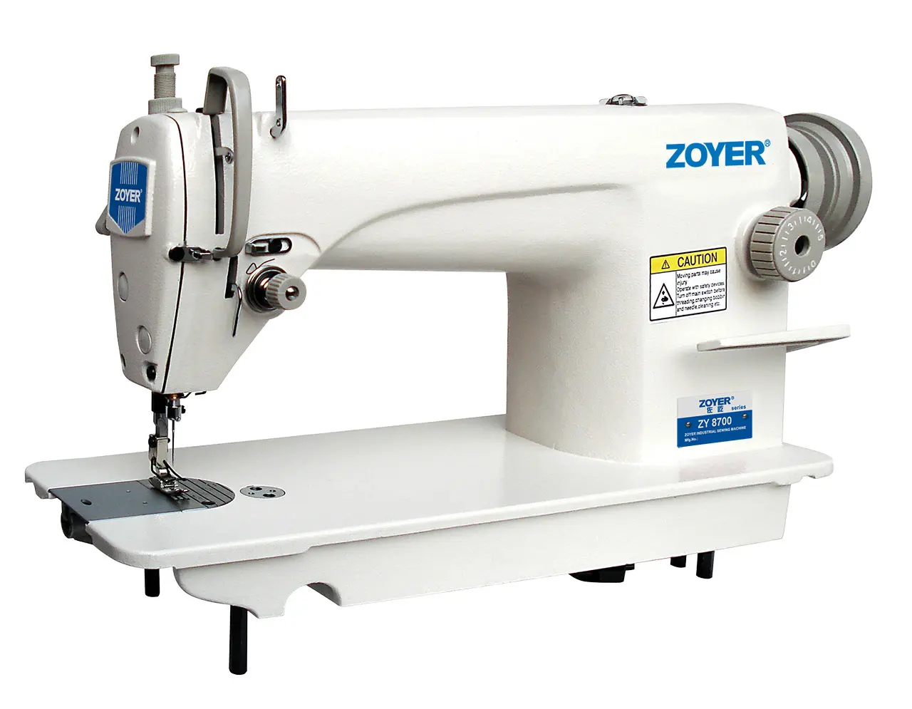 Sıcak satış kemer sürücü yüksek hızlı ZY8700 zoyer lockstitch endüstriyel DİKİŞ MAKİNESİ