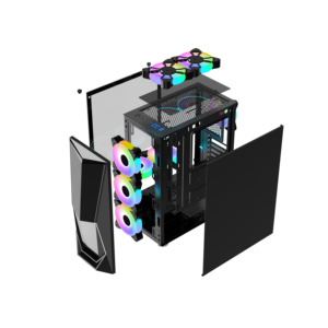 <strong>Buy</strong> Gaming <strong>Pc</strong> Atx <strong>Pc</strong> Oem All in One Custom with Lcd Temperature Display Dustproof Plexiglass RGB Computer <strong>Case</strong> - Product Image 5