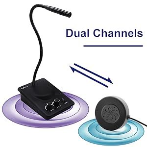 Dispositivo de comunicación de doble vía Talk Through Glass Counter Intercom Speaker System - Product Image 5