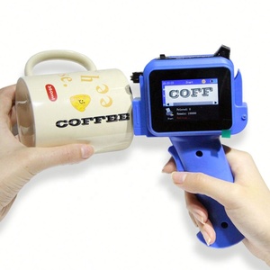 Mini-Drucker Batch-Code Tragbare Hand-Tinten strahl druckmaschine für schnell trocknende Batch-Codierer Ei Datum Ablaufnummer Datum - Product Image 1