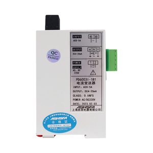 PD6003I Transductor de corriente CA 4-20mA 0-10V Salida 220V Transmisor de sensor de corriente de potencia Transmisor de corriente AC industrial