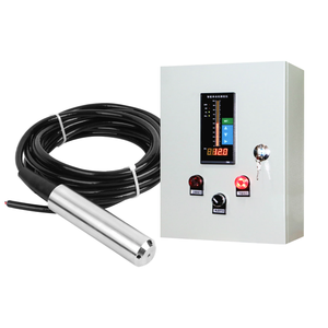 Transmisor de nivel de entrada para sonda de sensor de nivel de tanque de agua con sistema de alarma de controlador de pantalla