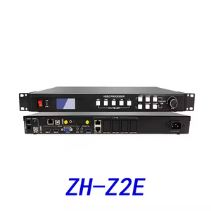 适用于室内外显示屏的发光二极管全彩视频处理器Zh-z8e 8网络端口单屏处理器 - Product Image 1