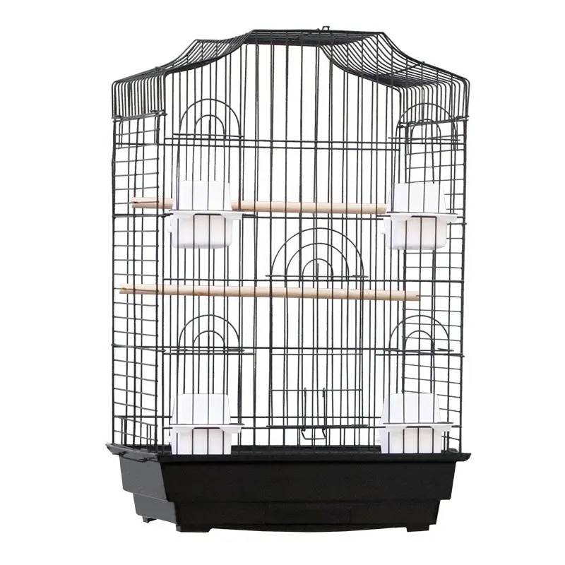Large Metal Stainless Steel Bird Parrot Cage with Play Top