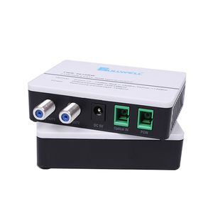 Minirreceptor óptico WDM óptico activo con salida 2RF 76dBuV cada convertidor de fibra a Ethernet - Product Image 1