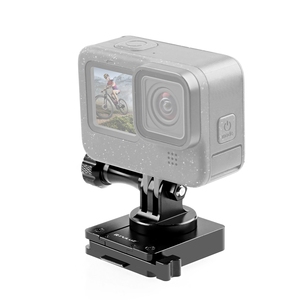 PULUZ Aluminum Quick Release Bracket NVG Helmet <strong>Mount</strong> for GoPro and Other Action Cameras - Product Image 1