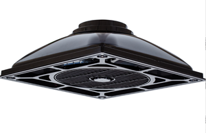 รับประกันคุณภาพการปรับแต่งพัดลมเพดาน602X602X160MM ความเร็ว9ระดับ/แข็งแรง/ปานกลาง/พัดลมสีดำอ่อนผลิตในไต้หวัน - Product Image 2