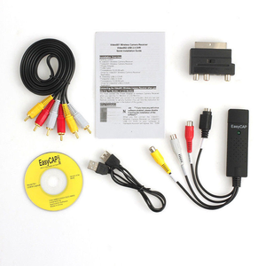 用于计算机投影仪音频视频转换采集卡的USB 2.0 VHS DVD音频视频转换器适配器Scart捕获RCA电缆 - Product Image 3