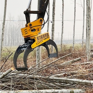 Bosbouwmachine Grijpt Boomsnijder Graafmachine Grijpbevestiging Houtkap Zaagmachine - Product Image 4