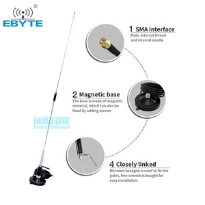 Ebyte ODM TX433-XPH-300 433Mhz tín hiệu tăng cường ăng-ten lớn Sucker Omni thông tin liên lạc ăng-ten xe ăng-ten DIY - Product Image 3