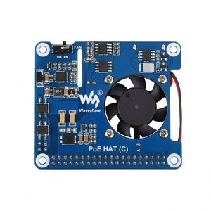 Waves hare Power over Ethernet HAT (C) für Raspberry Pi 3B/4B, 802.3af/at-kompatible Erweiterungsplatinen-KITS - Product Image 3