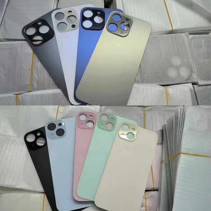 Wholesale Big Hole Replacement Back Glass Cover for iPhone 14 Pro 14 Pro Max