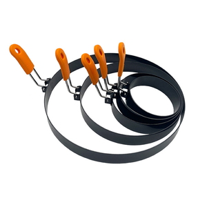 Nhiều Kích thước không dính trứng Nhẫn Đặt vòng crumpet Vòng khuôn Shaper bánh nướng xốp bánh nướng chảo nấu ăn vỉ nướng - Product Image 2