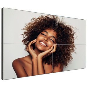 Dikişsiz videowall matrices 4K 55 65 inç ekleme ekranları led aydınlatmalı monte 2x2 kontrol lcd reklam dijital ekran duvar - Product Image 1