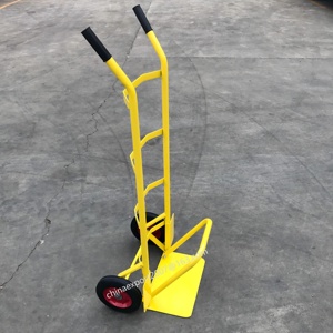 El arabası HT40 ile 8 "katı tekerlek katlanır ayak plakası tayland pazarı depo sepeti depolama için popüler modeli - Product Image 5
