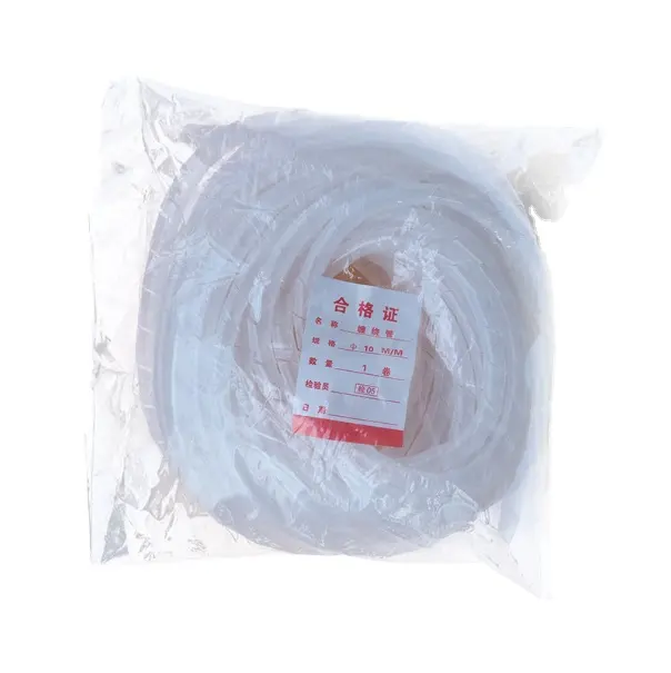 Tube d'emballage 10mm tube d'emballage/manchon de fil/dispositif de fil de gestion de faisceau d'ordinateur tube anti-morsure