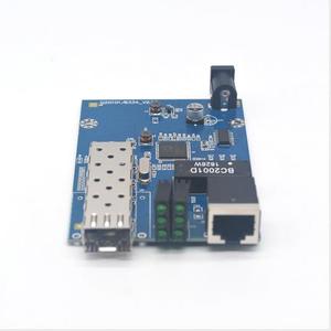 Wanglink Fibra Ottica media converter 1 porta sfp a 1 rj45 gigabit in fibra ottica ethernet per la macchina fotografica ip PCB 10/100/1000M - Product Image 1