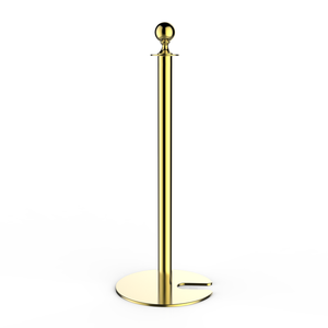 Hàng rào kiểm soát đám đông dây <span class=keywords><strong>stanchion</strong></span> bài Bảo tàng sân bay Vàng Xếp hàng có thể thu vào vành đai bài - Product Image 5