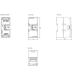 6ES7222-1HF32-0XB0 programmier bare SPS-Logik steuerung DIGITAL OUTPUT SM RELAIS SPS-Relais modul kleines Original-SPS-Modul - Product Image 6