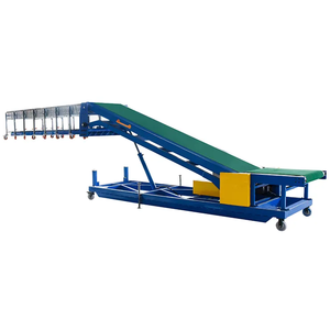 LKW-Laden Entladen Fördersystem Ausziehbare Förderer für LKW-Be-und Entlade kasten Laden LKW-Band förderer - Product Image 1