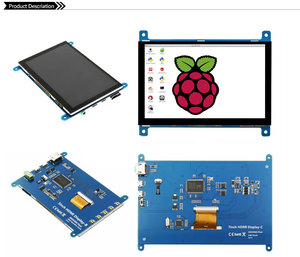 Raspberry Pi 5 pulgadas 7 pulgadas 10,1 pulgadas 1024*600 pantalla LCD IPS MIPI interfaz pantalla táctil capacitiva Monitor LCD - Product Image 2