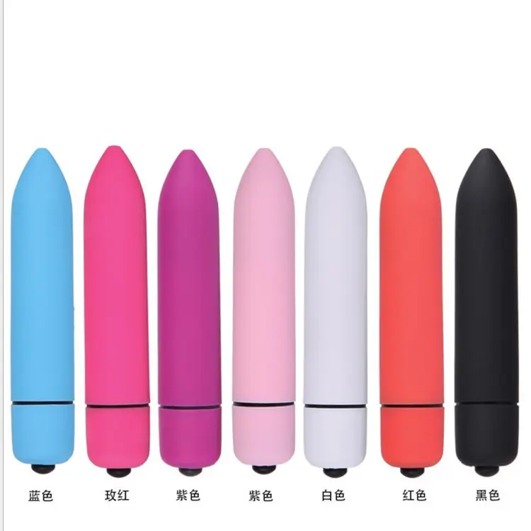 7 colores 10 velocidades Mini bala vibrador para mujeres impermeable estimulador de clítoris consolador vibrador juguetes sexuales para mujer productos sexuales