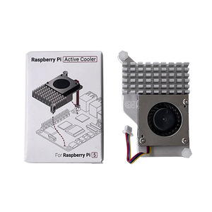 Enfriador activo oficial para disipador de calor de radiador Raspberry Pi 5 con ventilador de refrigeración - Product Image 3