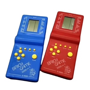 Brick <strong>Game</strong> Machine 9999 in <strong>1</strong> Russian Mini Classic Cheap Retro Handheld <strong>Game</strong> Console Player