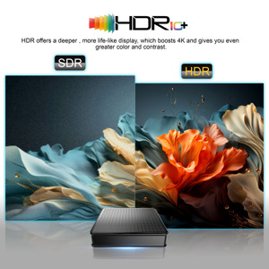 X5 TV kutusu H313 Quad Core Android 10 8GB/16GB ROM çift 2.4G/5GHz WIFI BT ses uzaktan ATV özellikleri 4K çözünürlüğü destekler - Product Image 3