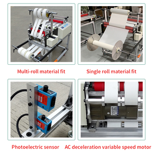 2024 New Materials Fully Automatic Unwinding Punching Laminating Color Tracing and Cutting Machine ITO Film Roll to Sheet <strong>Cutter</strong>