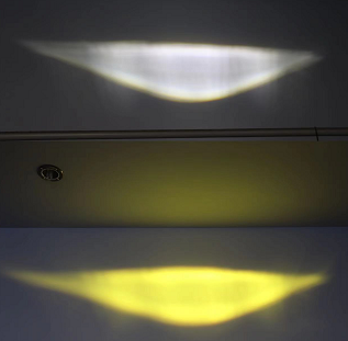 Blanc + jaune