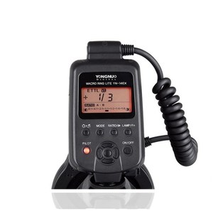 Canon kamera için YONGNUO YN-14EX TTL makro halka flaş ışığı yanıp söner Ce kablosuz uzaktan kumanda Xenon Speedlite flaş tüp - Product Image 3