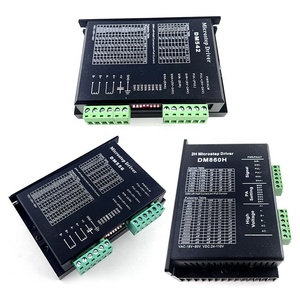 微步步进电机驱动器-NEMA 17/23 & 42/57毫米兼容，20-50V DC 5.6A，数字控制 (取代DM542/DM556/DM860H)