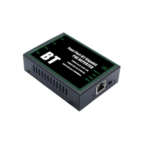 ギガビット60W4ポートPOEエクステンダー10/100/1000Mbps IEEE802 VLANスイッチIPカメラ用250メートルのPoEネットワークスイッチデバイスを拡張 - Product Image 2