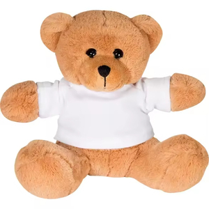 Бесплатный образец логотипа Kwaii супер мягкий плюшевый мишка для снятия стресса настраиваемый размер и цвет - Product Image 6