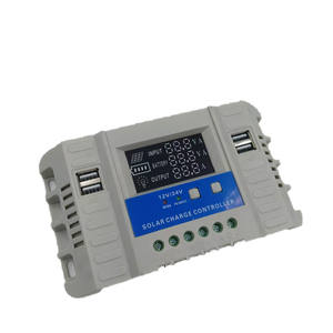 <span class=keywords><strong>Smart</strong></span> 12v 24v Auto 20a 30a miglior pannello solare regolatore di carica solare <span class=keywords><strong>Pwm</strong></span> regolatore solare con 4 Usb