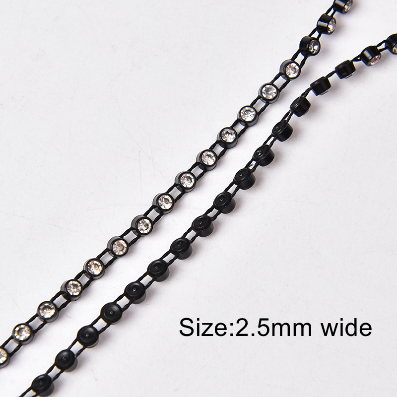 2.5mm noir
