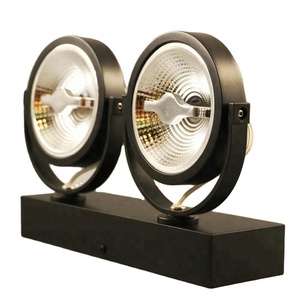 Halogen-like Accent Beam With <strong>Glare</strong>-free Design Surface Mounted AR111 LED Spotlights 2*15W <strong>Lamps</strong> - Product Image 2